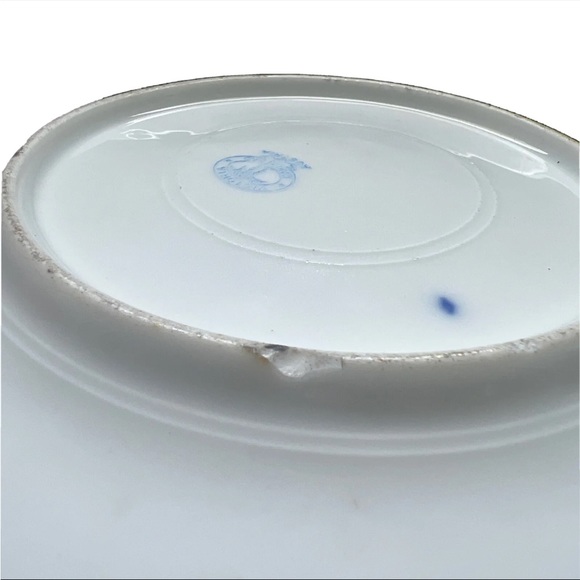 🚫SOLD🚫Antique Victoria Carlsbad Austria Gilded Cherub Portrait Plate Carl Larsen - Picture 6 of 6